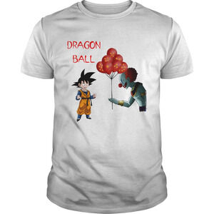 Dragon Ball Pennywise And Songoku Shirt
